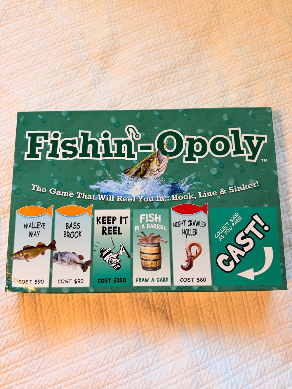 Fishin-Opoly Board Game